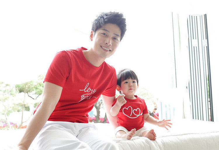 Family Wears Red and White F109 (Romper Available)