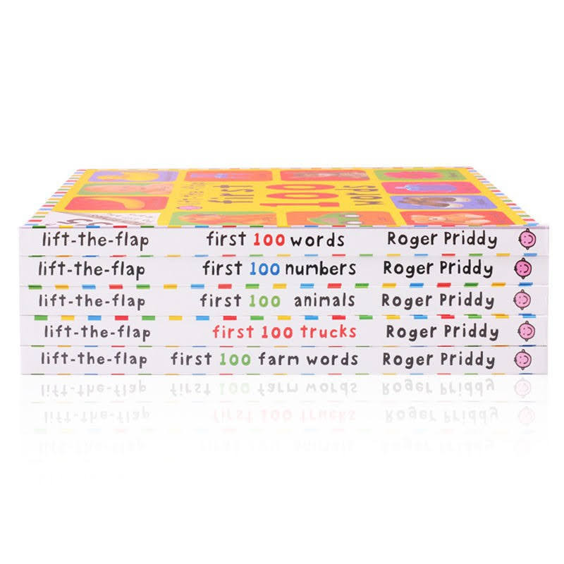 First 100 Board Book Box Set 5 Books BK2011A
