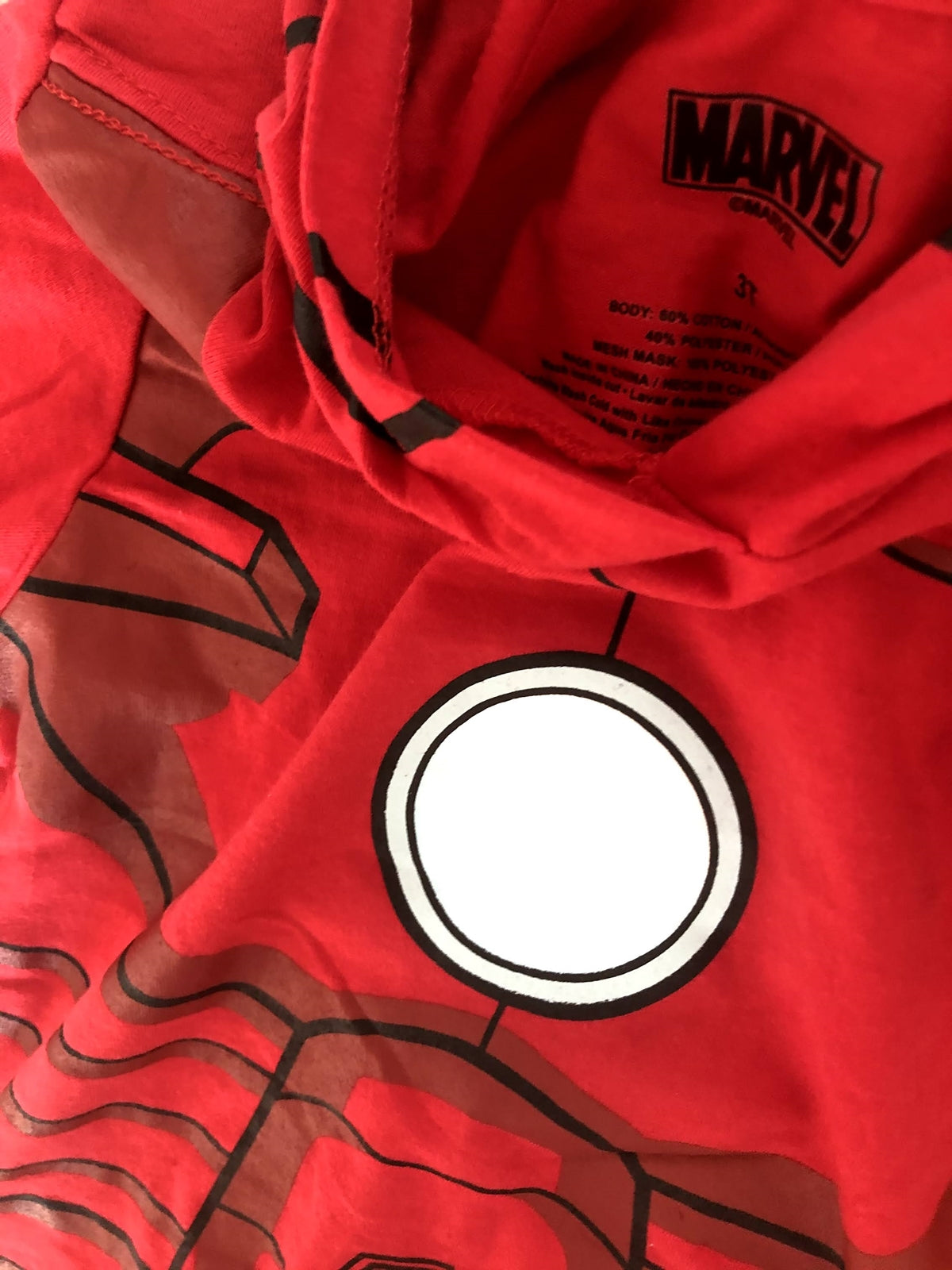 Iron Man Kids Superhero Hoodie Shirt A10433K