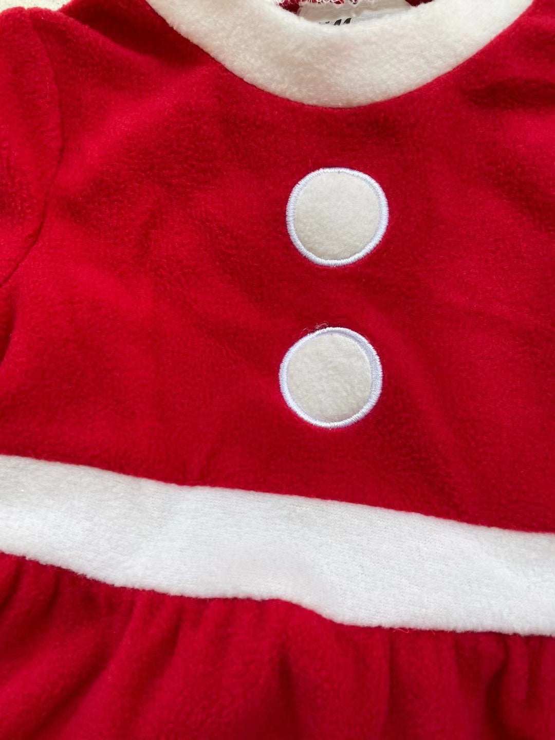 Baby Girls Santa Claus Dress with Hat A20139A