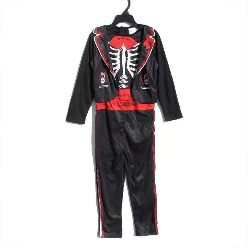 Children Halloween Kids Mariachi Skeleton Costume A1063E