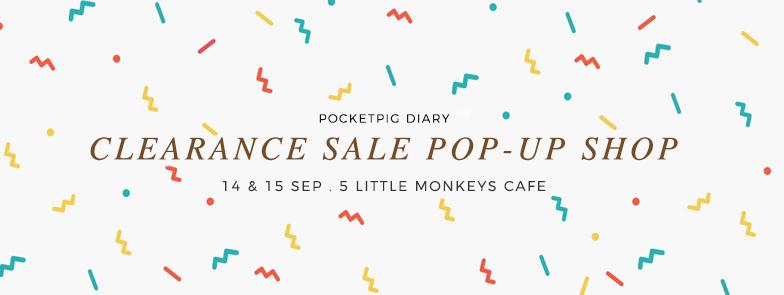 Clearance Sale Pop Up Shop 2017