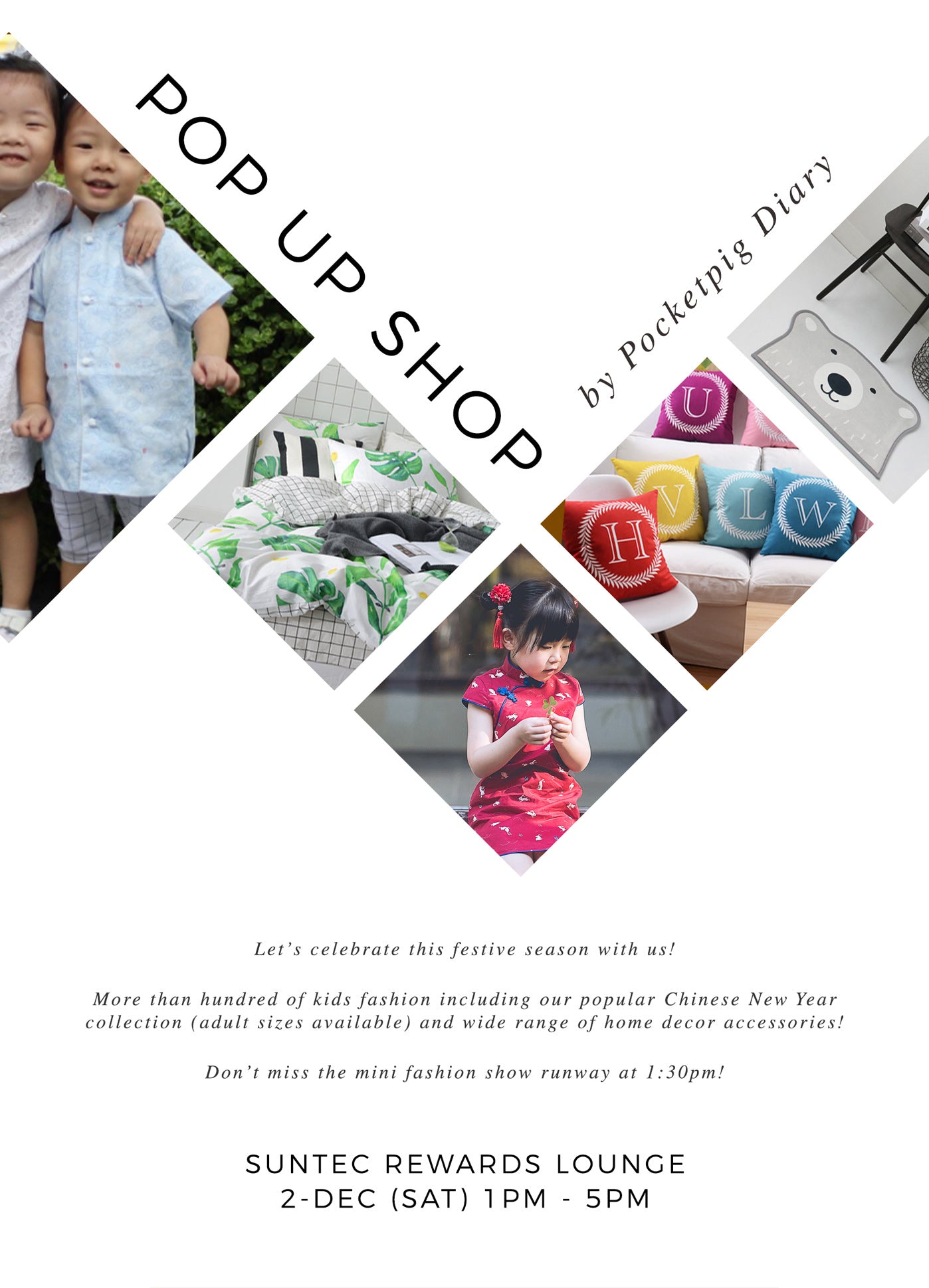 You're invited to our December Festive Pop Up