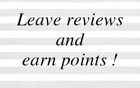 Leaving product reviews to earn points!