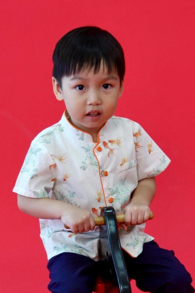 Goldfish Boys Mandarin Collar Shirt