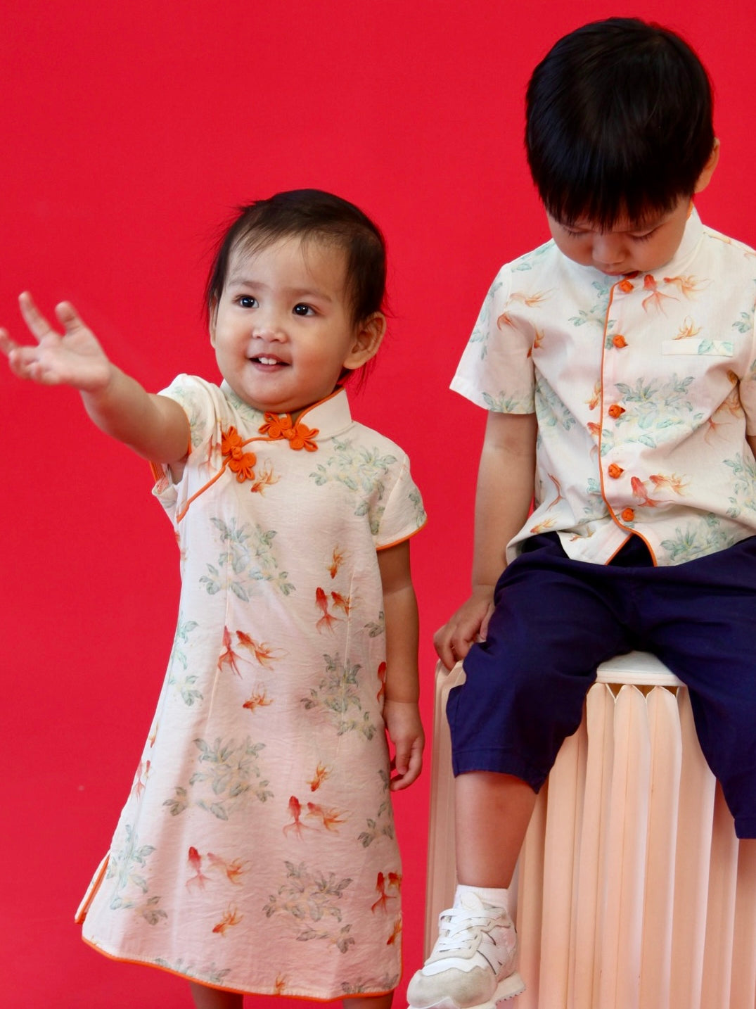 Goldfish Boys Mandarin Collar Shirt