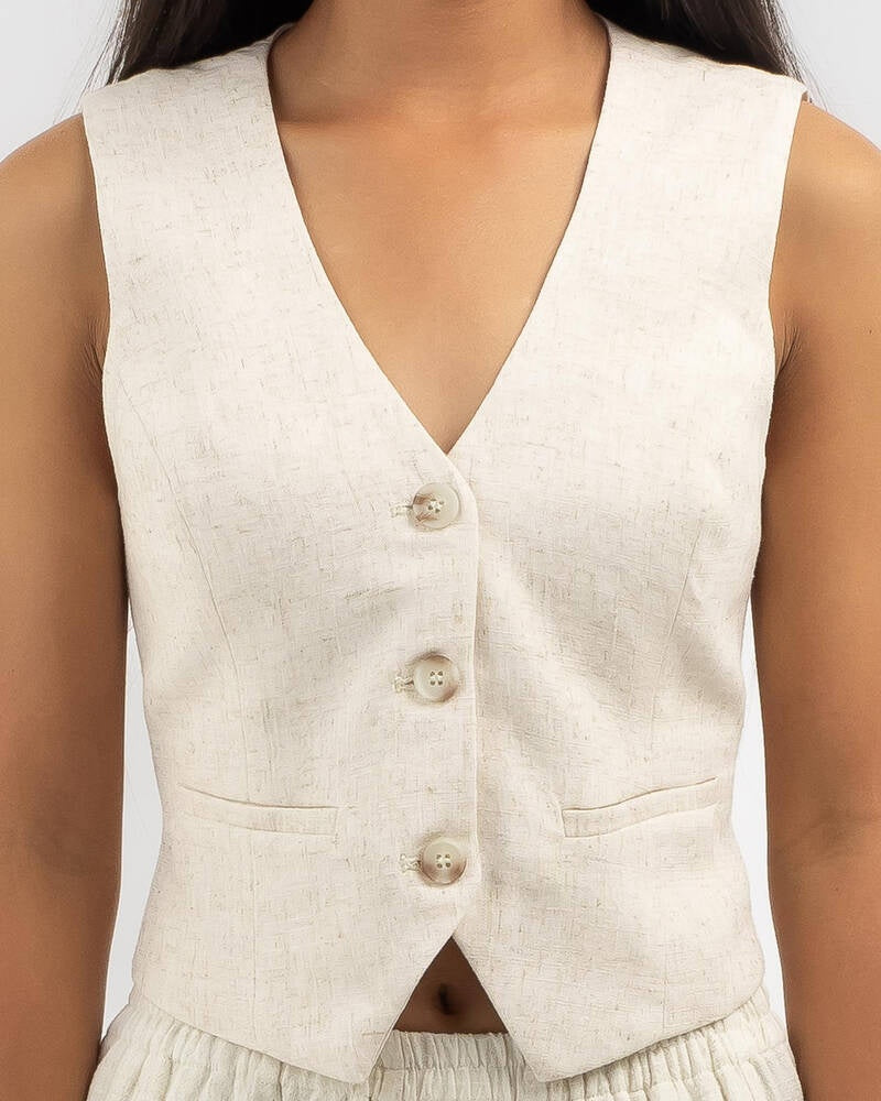 Cotton Vest Waistsuit