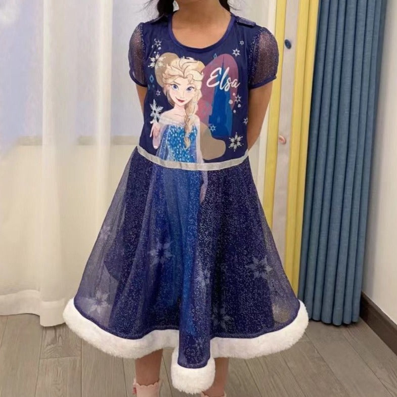 Girls Elsa Dress A20144J