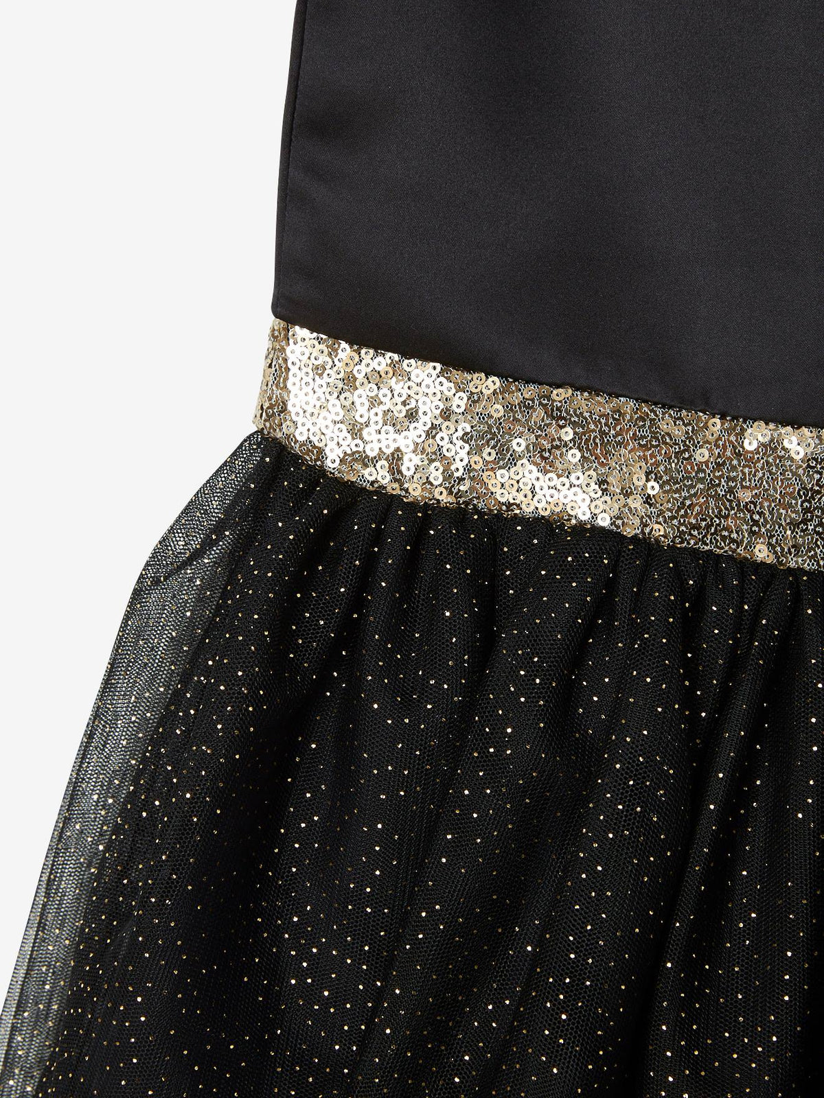 Girls Elegant Glitter Tulle Gown G20132E