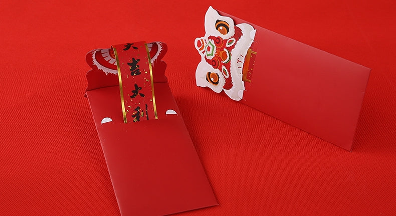Chinese New Year Red Envelopes Pack of 6pcs/set A7224