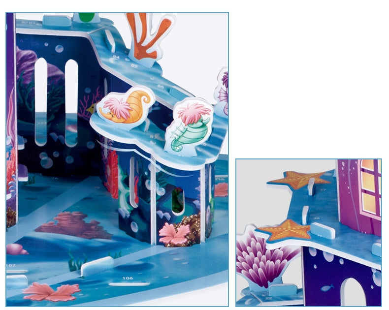 Children Little Mermaid 3D Puzzle PZ1001C