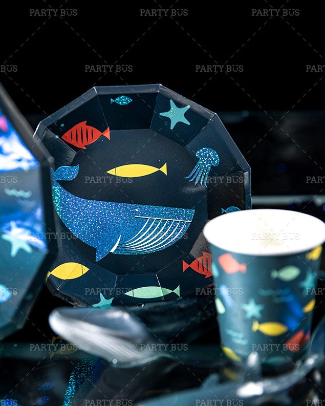 Under the Sea Party Plates Package of 8pcs/pack A70313G