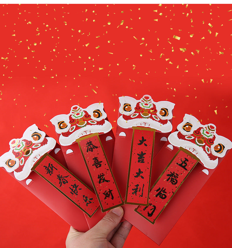 Chinese New Year Red Envelopes Pack of 6pcs/set A7224