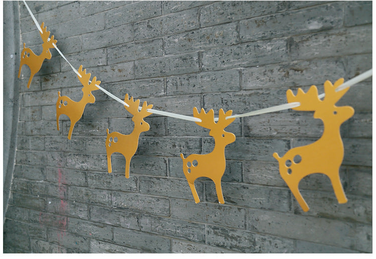 Christmas Reindeers Garland A7221G