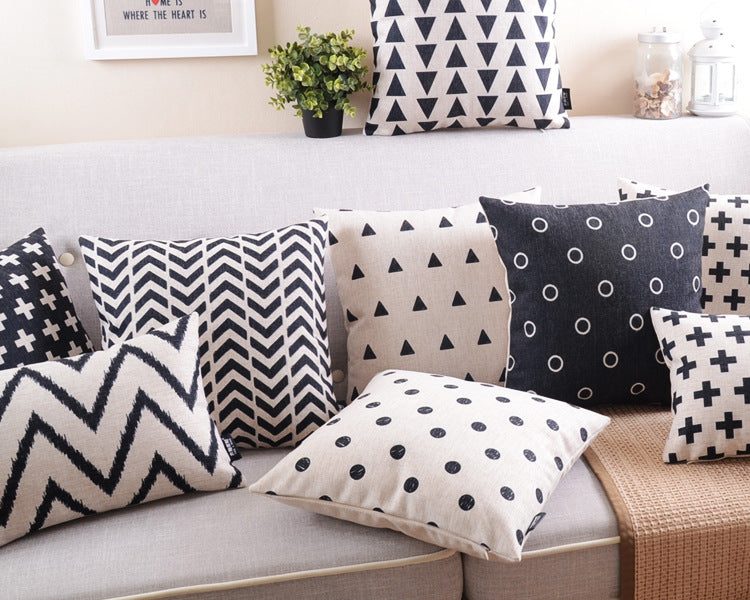 Flannel Double Sided Printed Cushion Covers A677B