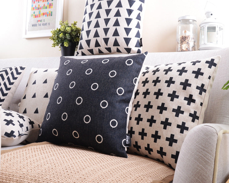 Flannel Double Sided Printed Cushion Covers A677H
