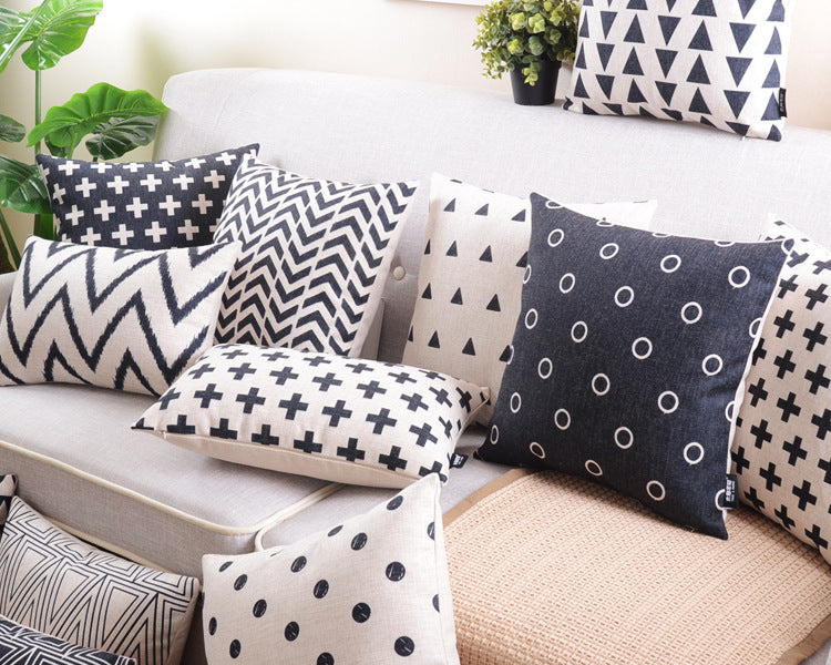 Flannel Double Sided Printed Cushion Covers A677G