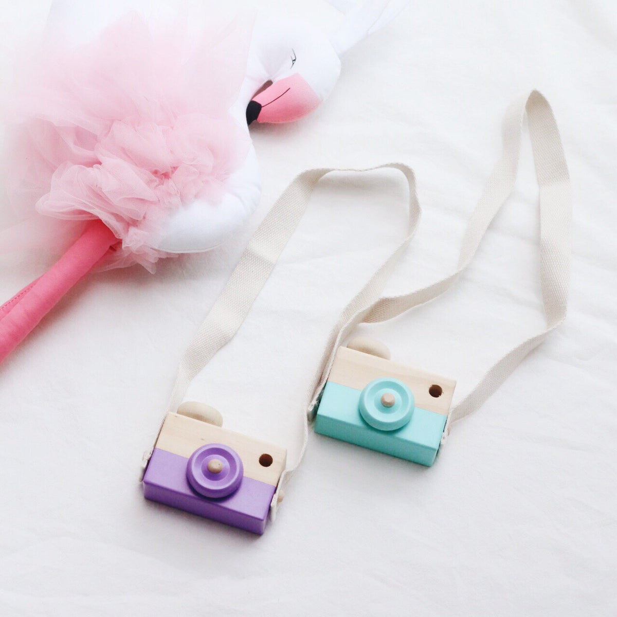 Natural Wooden Camera Toys 4 colours available K309
