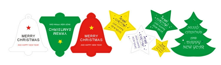 Christmas Party Gift Tag set of 8pcs X782D