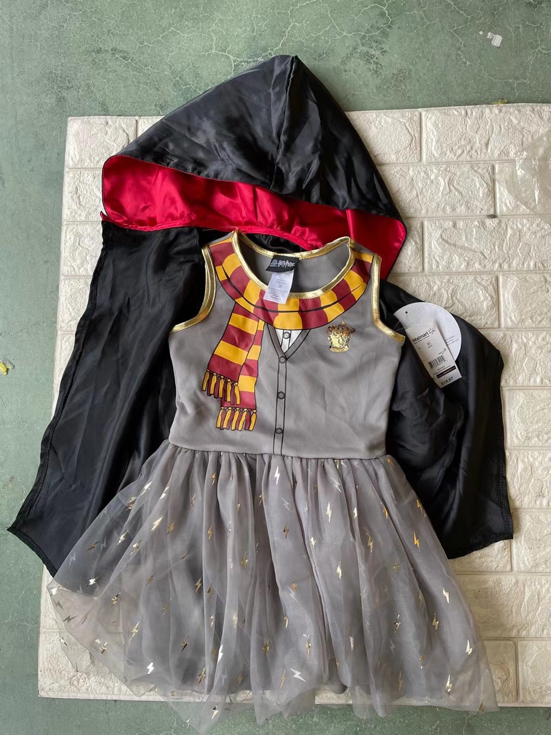 Harry Potter Gryffindor Uniform Robe Dress Up Costume Kit For Kids 4-6 |  eBay