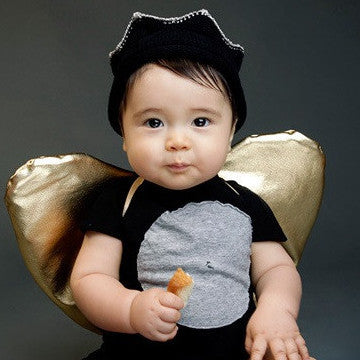Baby/ Toddler Black Cotton Crown A323C2A