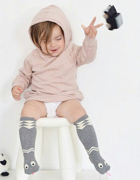 0-6Y Baby/ Kids Knee High Long Socks A3251L14