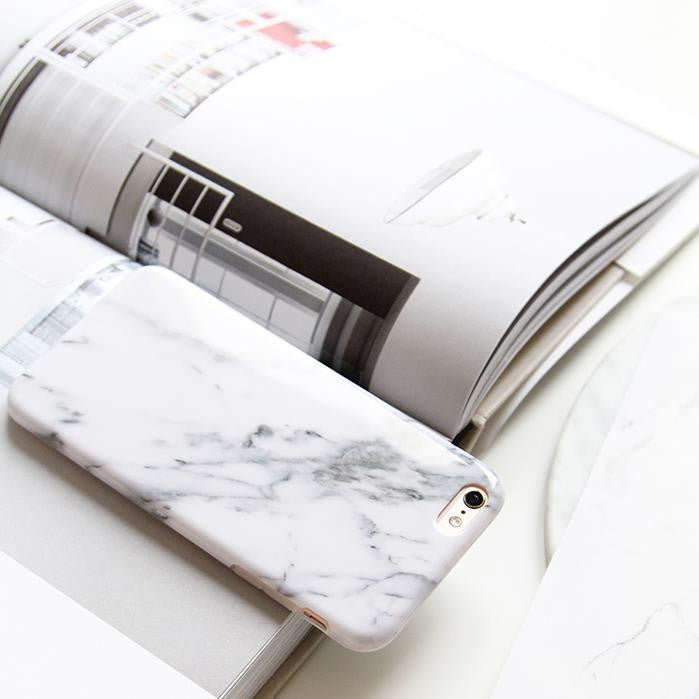 Best Selling iPhone Marble Case White/ Black