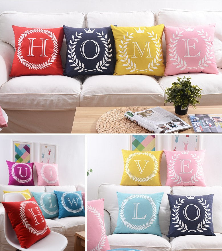 Flannel Double Sided Printed Cushion Covers FA652O