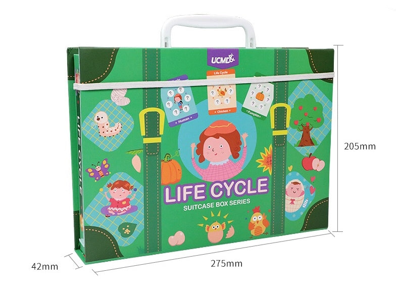 UCMD Magnetic Montessori Puzzle Life Cycle