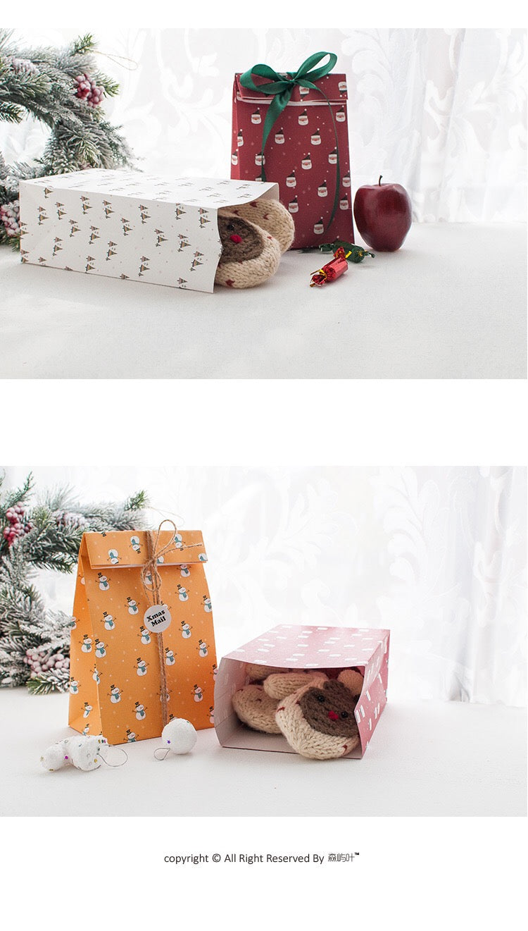 Christmas Paper Bags Set of 6 - X783B