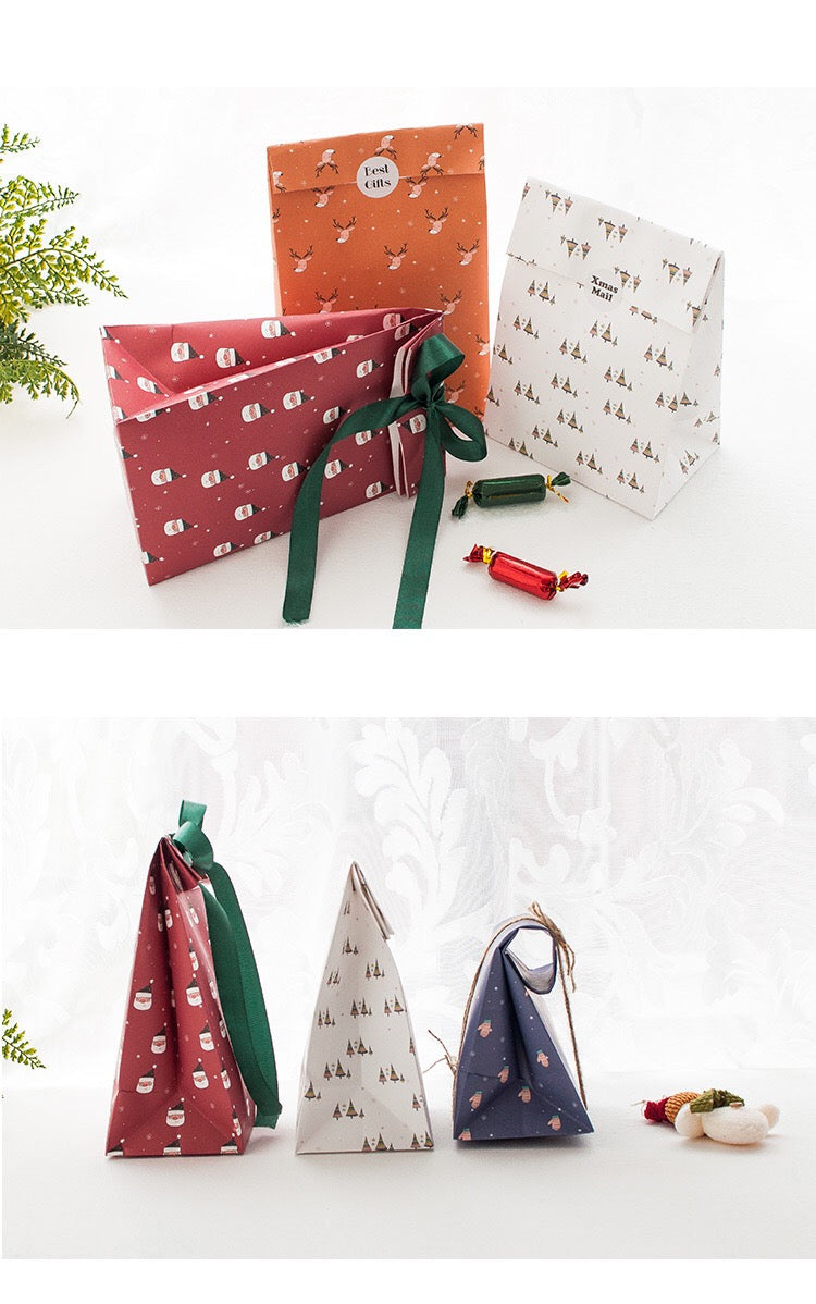 Christmas Paper Bags Set of 6 - X783B