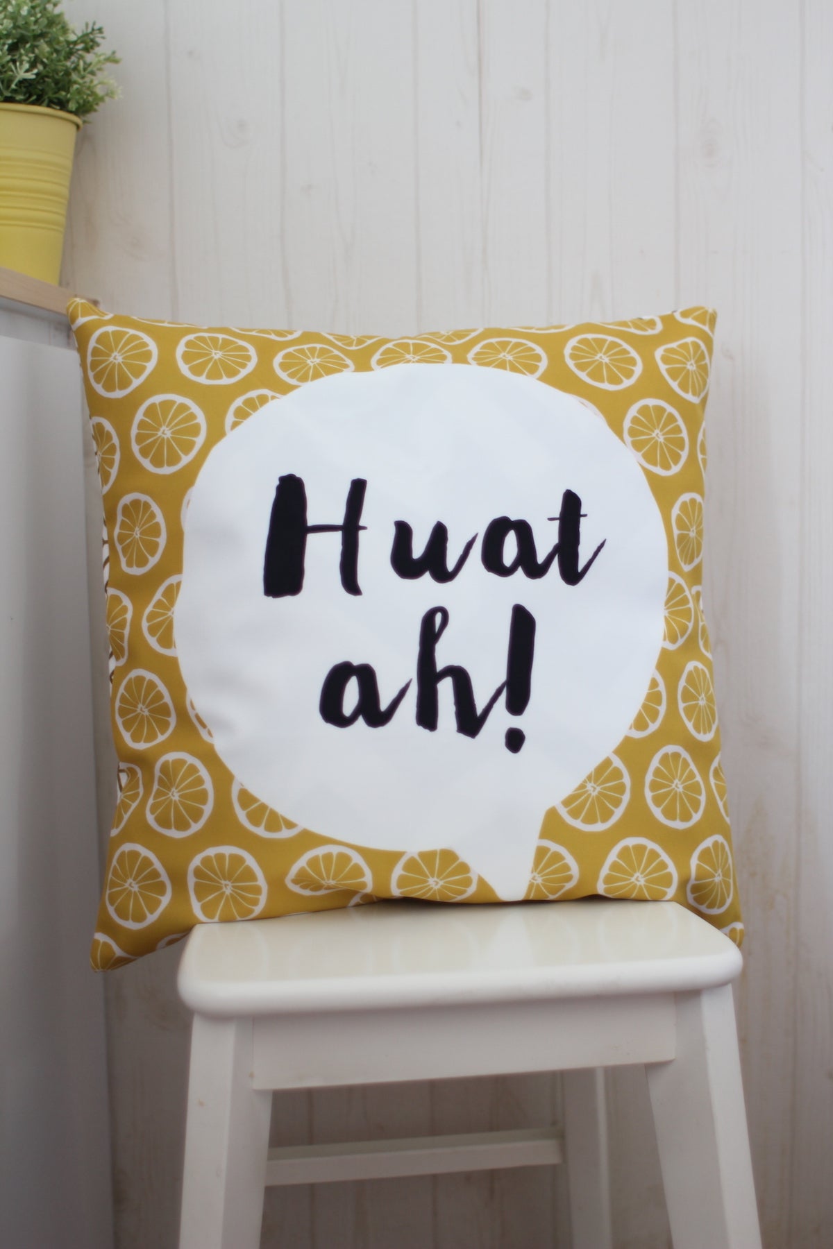 Flannel Double Sided Printed Huat Ah CNY Cushion Covers PPD652F