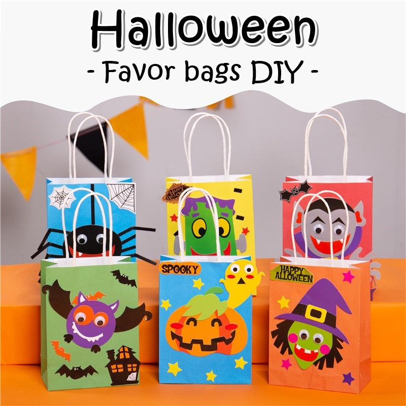 Halloween DIY treat bags / favor bags HLW1001B