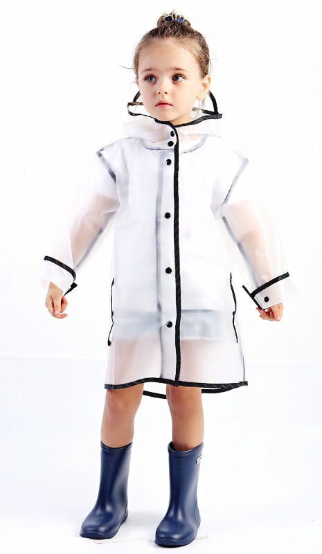 Enbihouse Kids Transparent Raincoat RC1001B