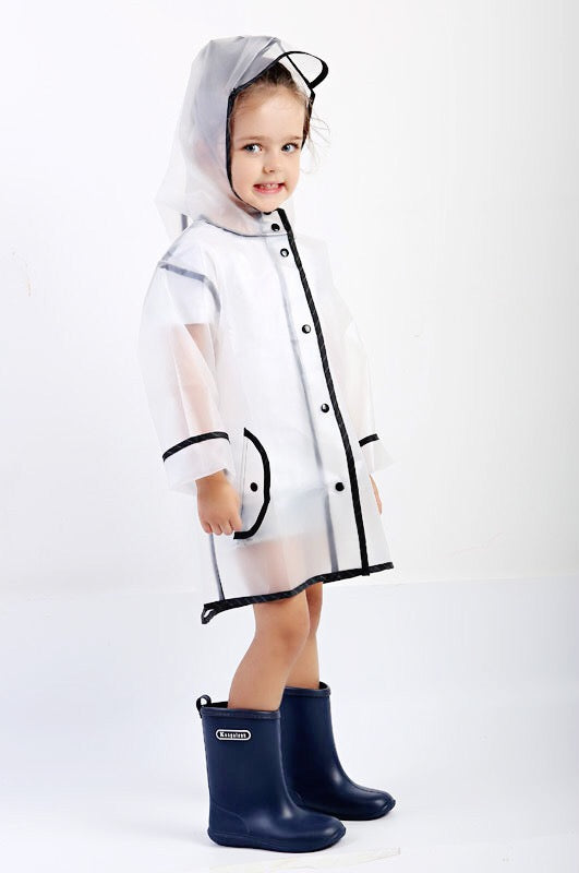 Enbihouse Kids Transparent Raincoat RC1001B