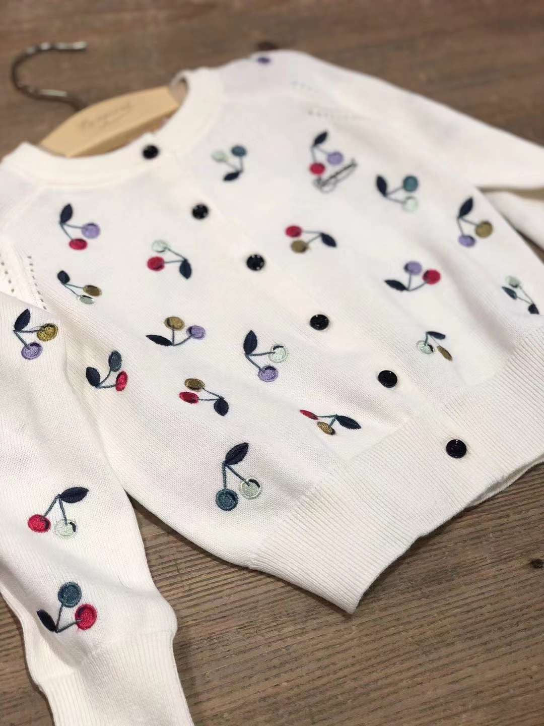 Girls Embroidery Cardigan A20221B