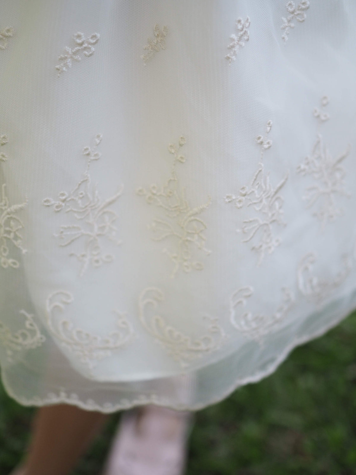 2-6Y Girls Bridal Flower Girl Beige Gown G20133B