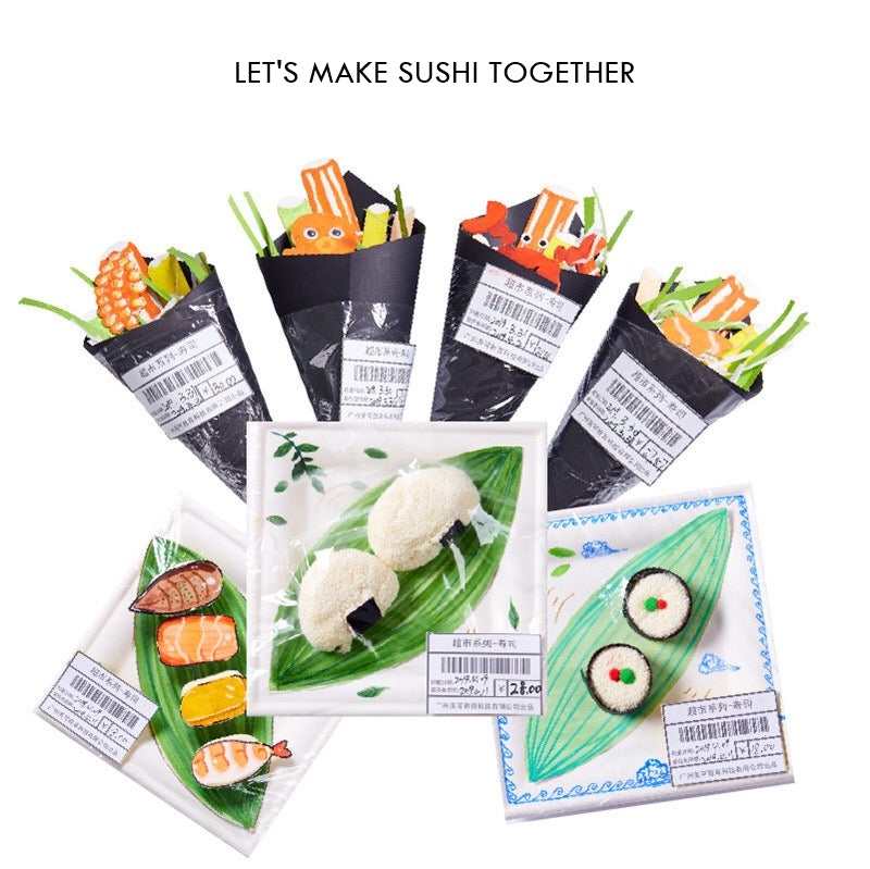 Make your own Sushi Plate DIY Set AC2101A