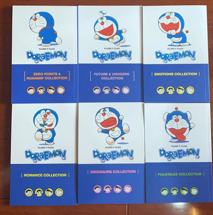 Doraemon English Comics 6 Books Collection BK2010A