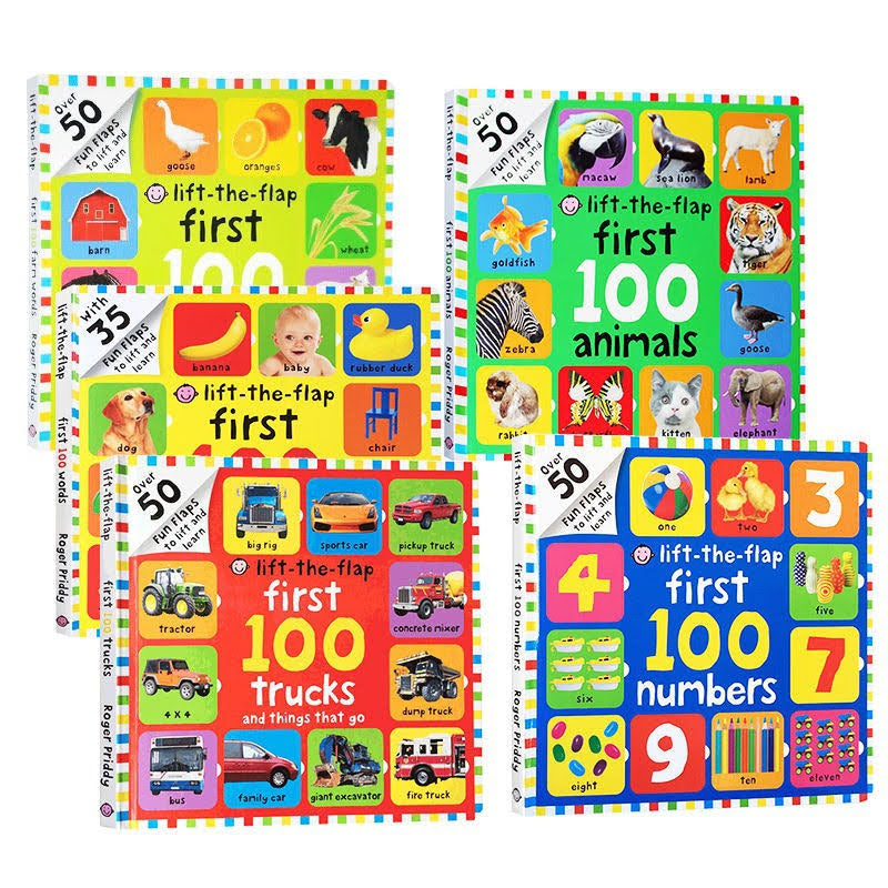 First 100 First 100 Board Book Box Set 5 Books BK2011A - Pocketpig Diary