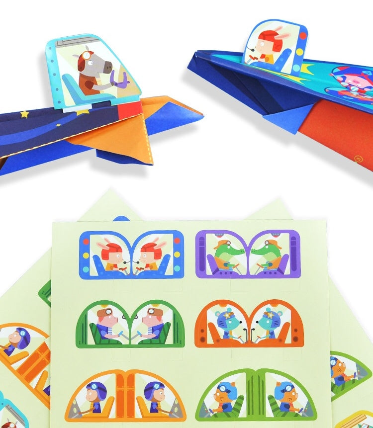 Mideer Airplanes Origami DIY Set MD1031B