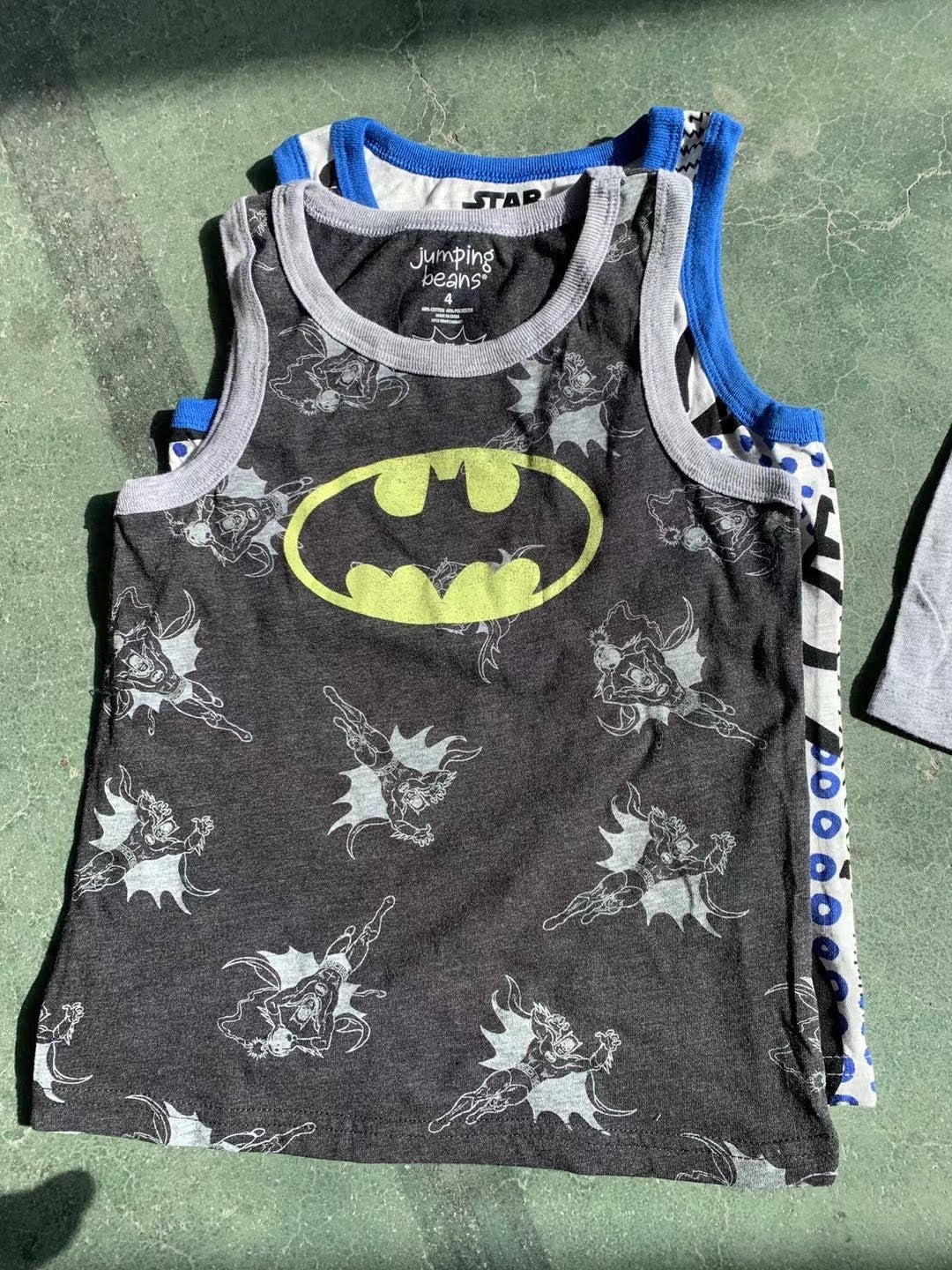 Batman Superhero Sleeveless Shirt A10433A