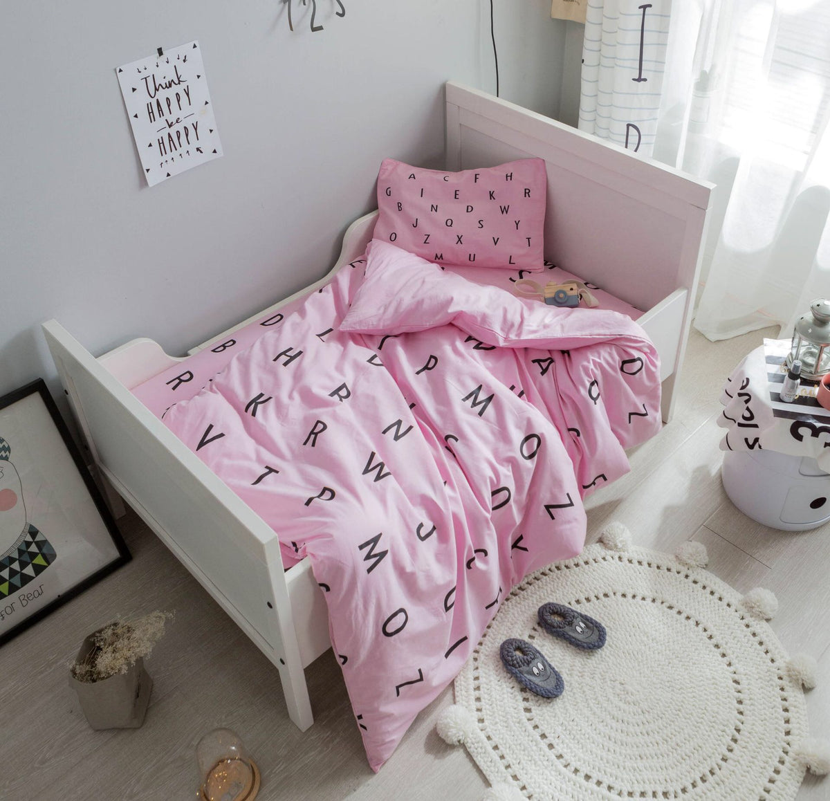3pcs Bedding Set Baby Crib / Kids Bed A60451A