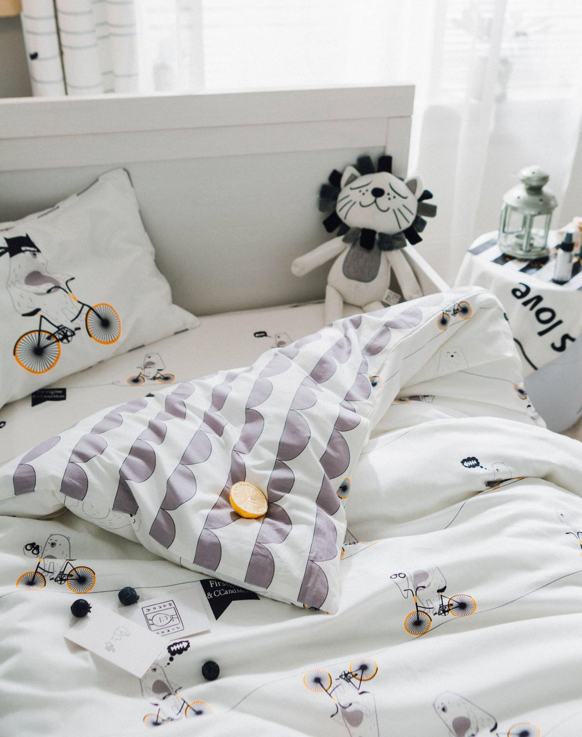 3pcs Bedding Set Baby Crib / Kids Bed A60451C