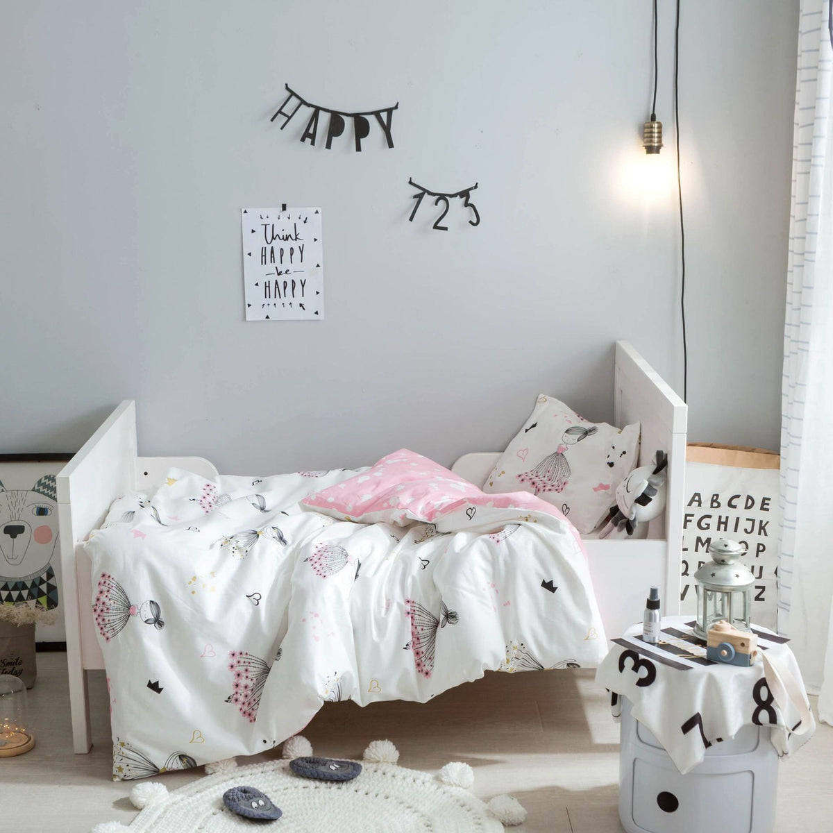 3pcs Bedding Set Baby Crib / Kids Bed A60451D