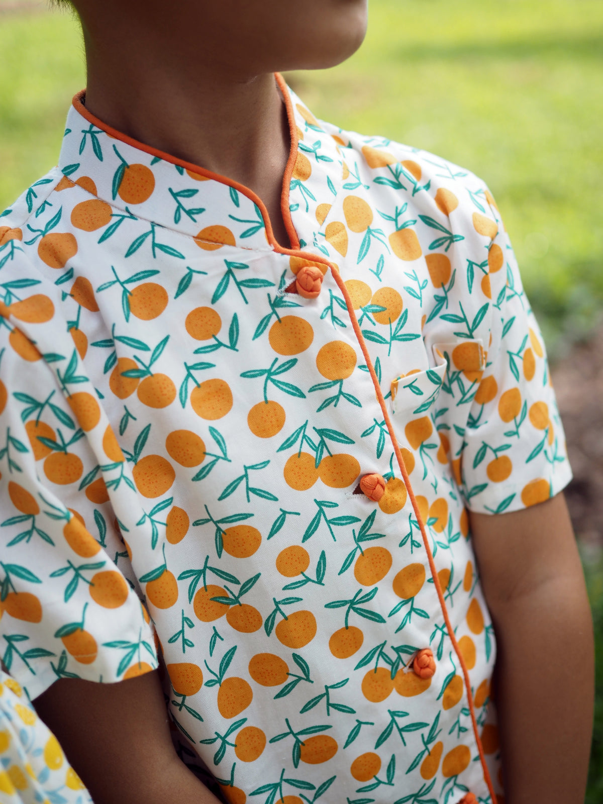 Mandarins Boys Mandarin Collar Shirt A200CEE22CS