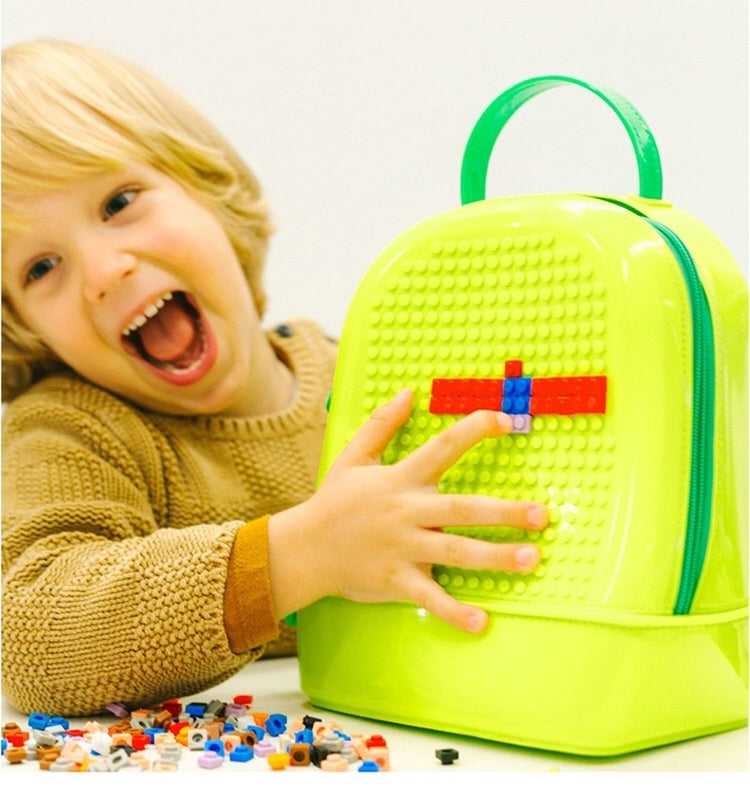 Minkey DIY bricks Backpack/Sling Bag T2301A/T2301B