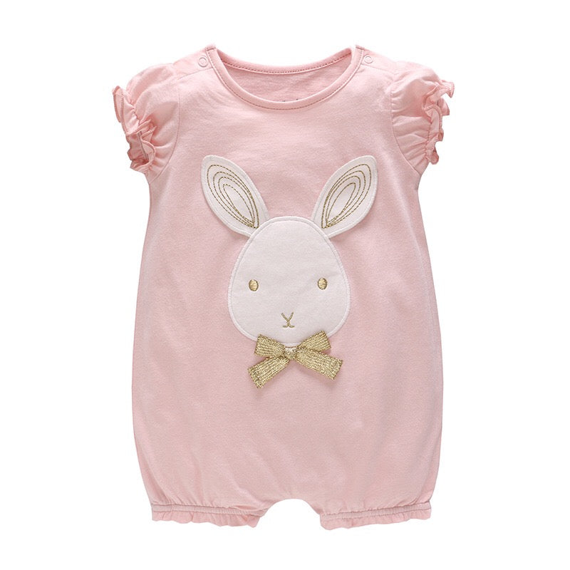 0-2Y Baby Bunny Romper A40321B