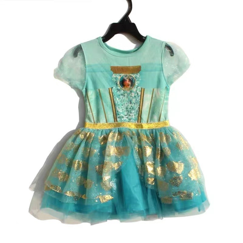 Girls Aladdin Jasmine Dress A20139L