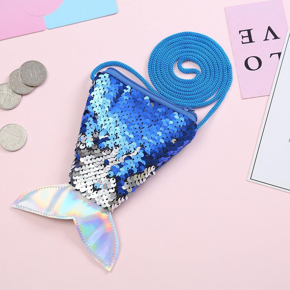 Mermaid Sling Pouch with Zipper D2073